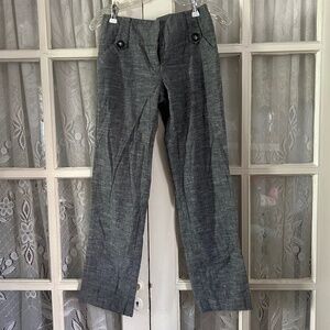😉Bundle Days😉Women’s Juniors BCX Gray Business Professional Pants Button Pockets